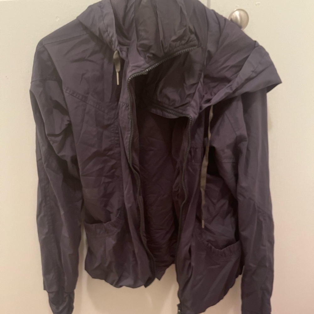 Dark grey purpley Lululemon authentic women’s fit slim jacket